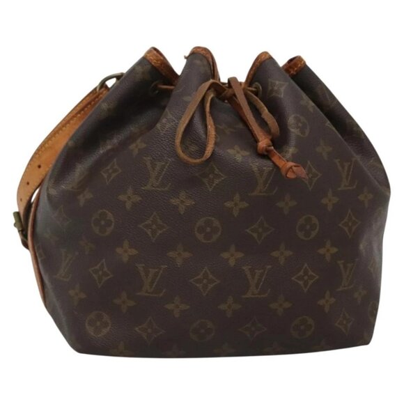 LOUIS VUITTON Monogram Petit Noe Shoulder Bag - Picture 1 of 16